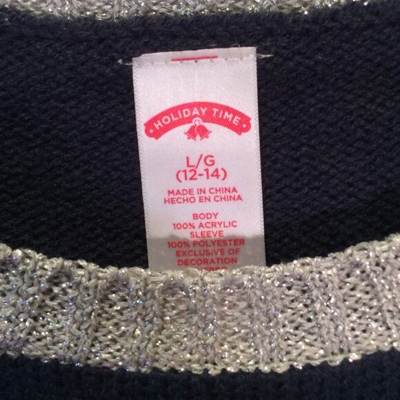 Ugly Christmas Sweater Chillin Light-up Sunglasses Themed L 12/14 - Picture 2 of 6